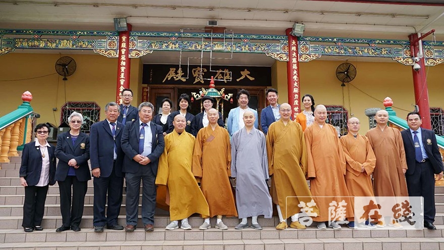 佛教-中国佛教代表团应邀访问澳大利亚