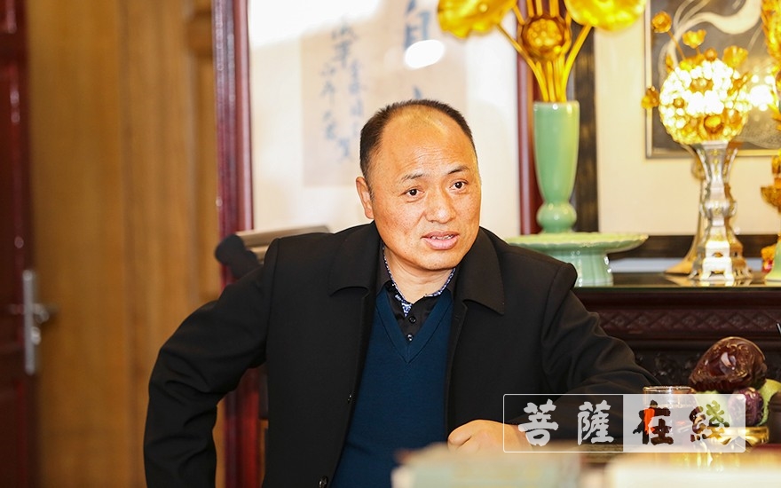 法华寺-浙江省民宗委副主任钟新章一行赴湖州法华寺考察指导