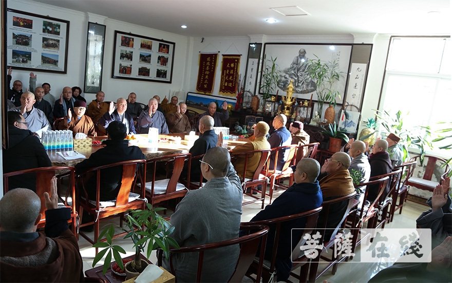 佛教-锦州市佛教协会召开第六次代表大会