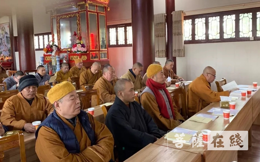 佛教-景德镇市佛教协会举办学习贯彻党的十九届四中全会精神座谈会