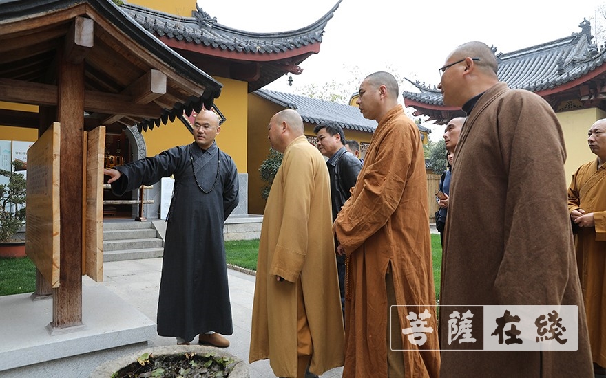 法华寺-舟山市嵊泗县委统战部副部长魏东升赴湖州法华寺参访交流