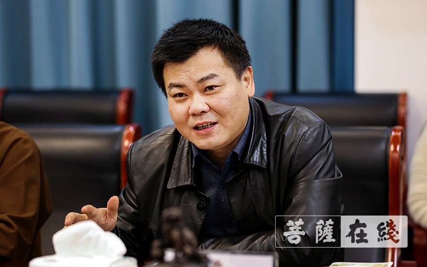 法华寺-舟山市嵊泗县委统战部副部长魏东升赴湖州法华寺参访交流