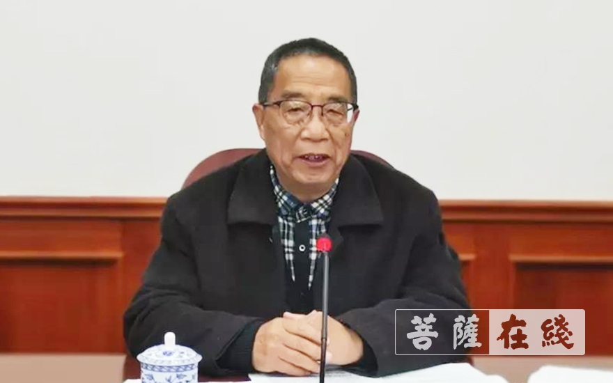 佛教-新昌县佛教协会组织召开贯彻党的十九届四中全会精神学习会