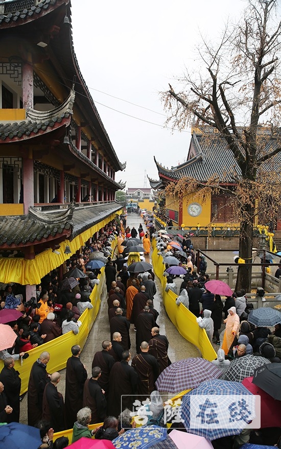 上海青龙古寺举行光云老和尚示寂追思法会