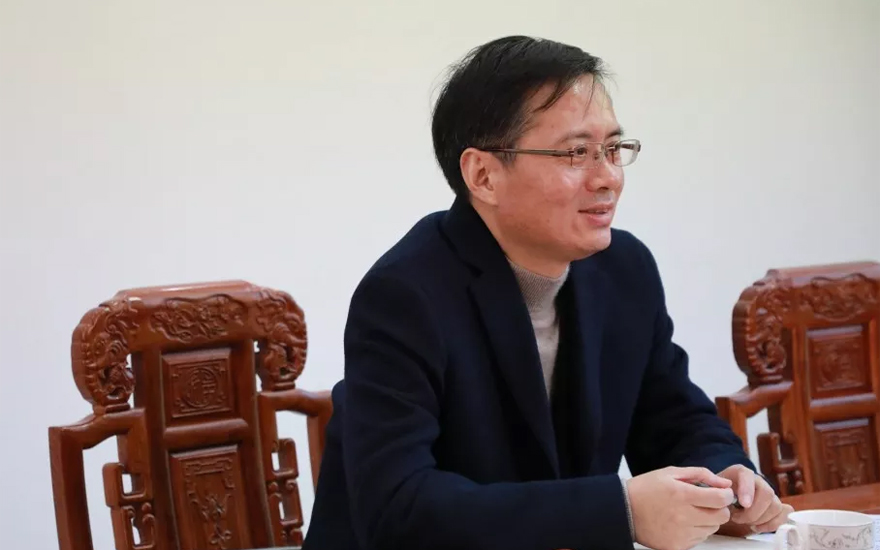 崇明-上海崇明区统战部副部长、民宗办主任徐刚一行赴寿安寺调研
