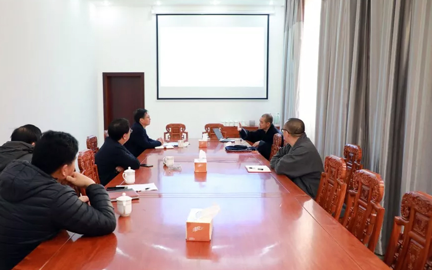 崇明-上海崇明区统战部副部长、民宗办主任徐刚一行赴寿安寺调研