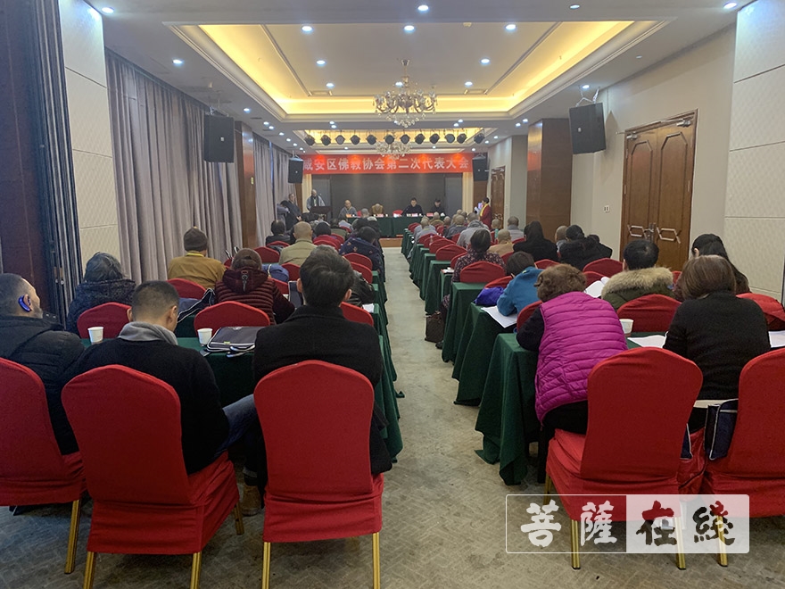 佛教-咸宁市咸安区佛教协会换届 能诚法师当选会长