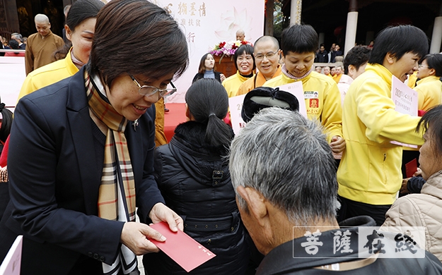 爱心厦门 我们一起行动  新年书画慈善行 爱心从厦门佛教界传递