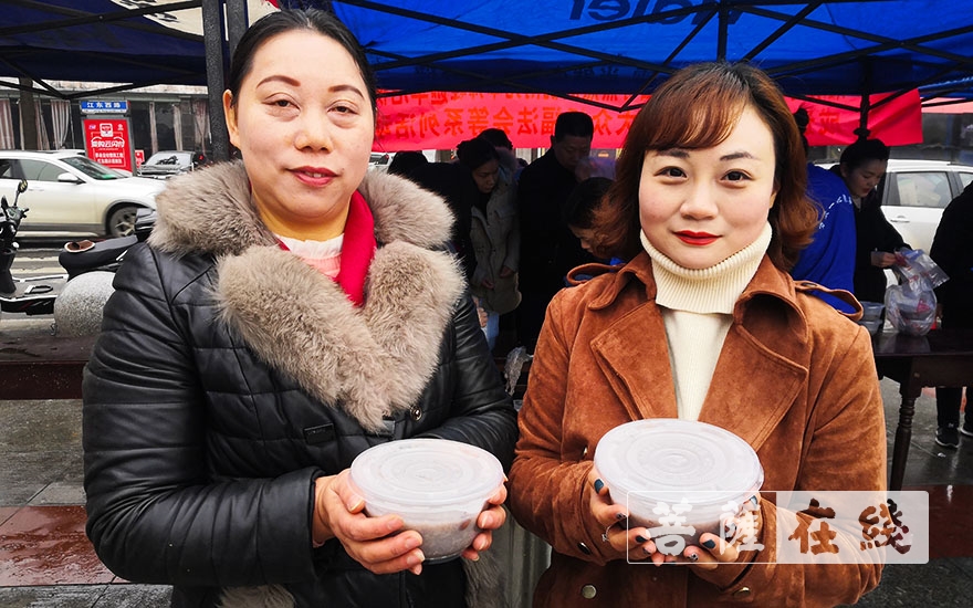 湘阴-湖南湘阴法华寺举行“来吉祥 过腊八 幸福粥”温暖湘阴人民活动