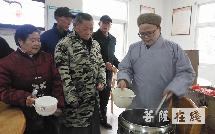 腊八节-桐城市仁寿庵腊八节免费施粥
