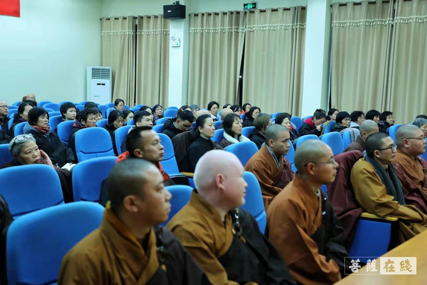 佛教-苏州同觉寺举行冬季禅修法会