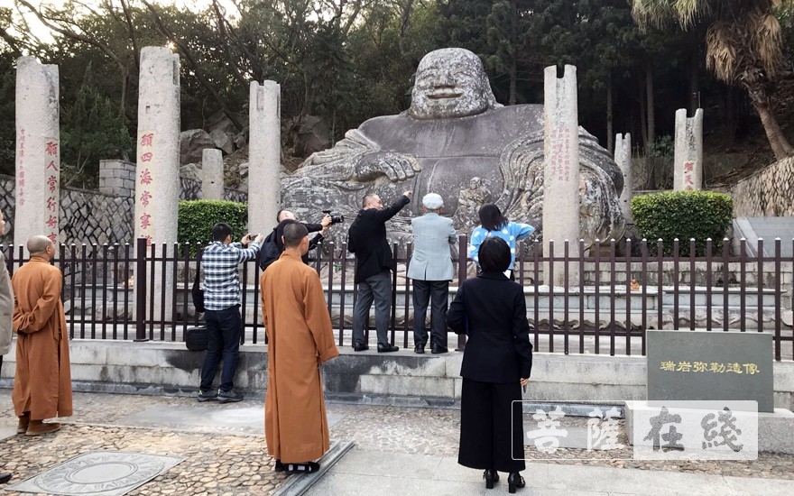 福清-福清黄檗文化促进会拜访瑞岩寺