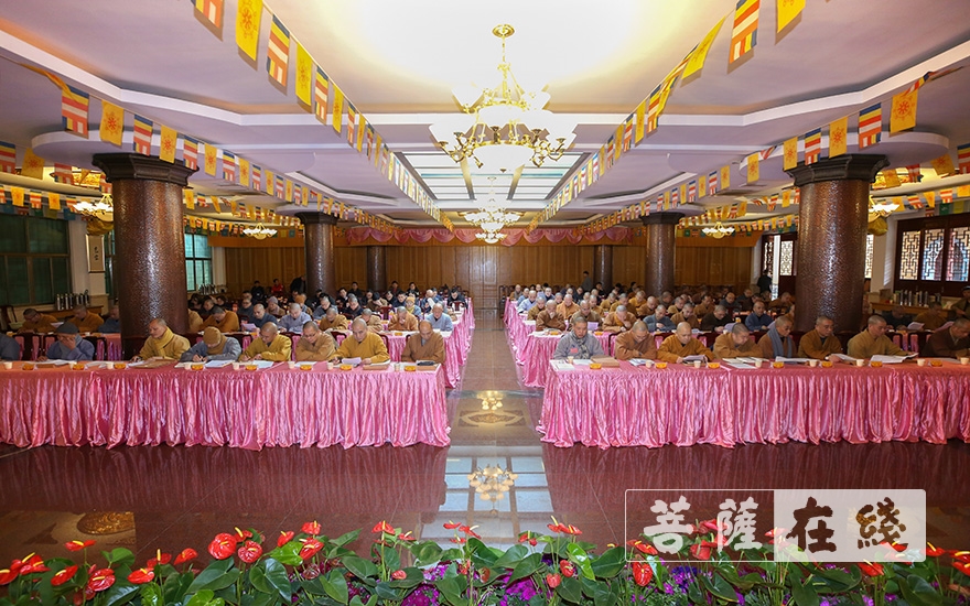 佛教-普陀山佛教协会2019年年终总结大会圆满闭幕