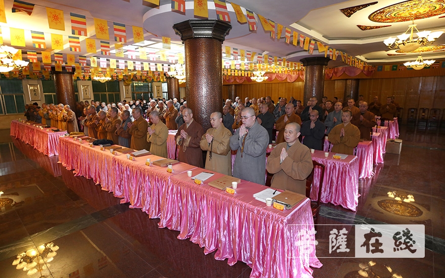 佛教-普陀山佛教协会2019年年终总结大会圆满闭幕