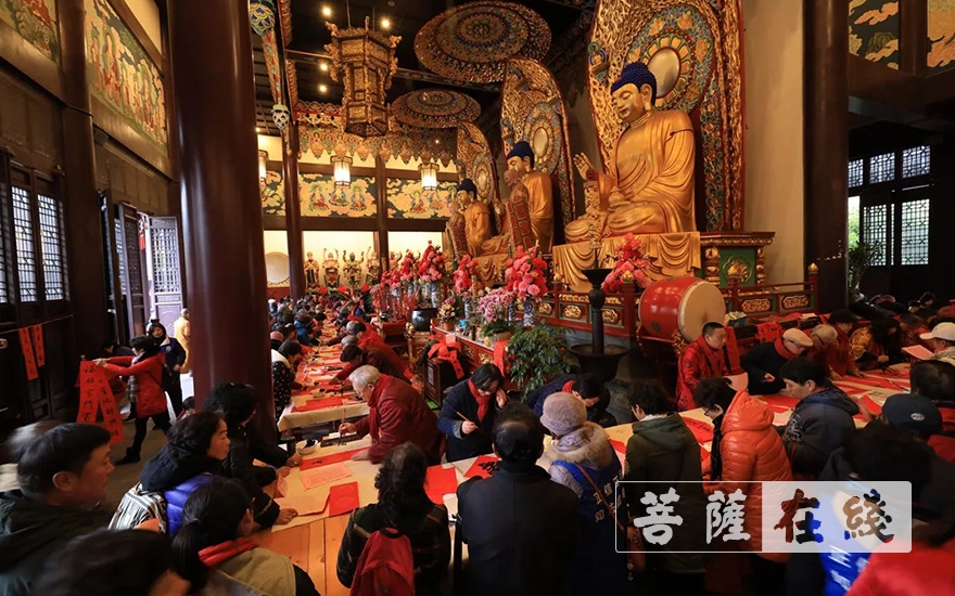 文化-宁国禅寺举行第四届“把福带回家”公益文化活动