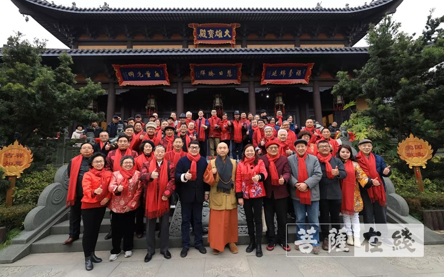 文化-宁国禅寺举行第四届“把福带回家”公益文化活动