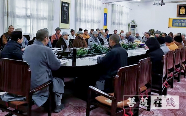 佛教-潜山市佛教协会召开三届三次理事（扩大）会议