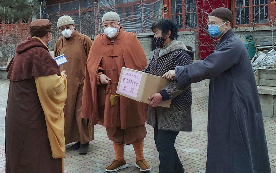 疫情-践行习总书记“2.23”讲话精神 葫芦岛市佛教协会开展疫情防控巡查工作