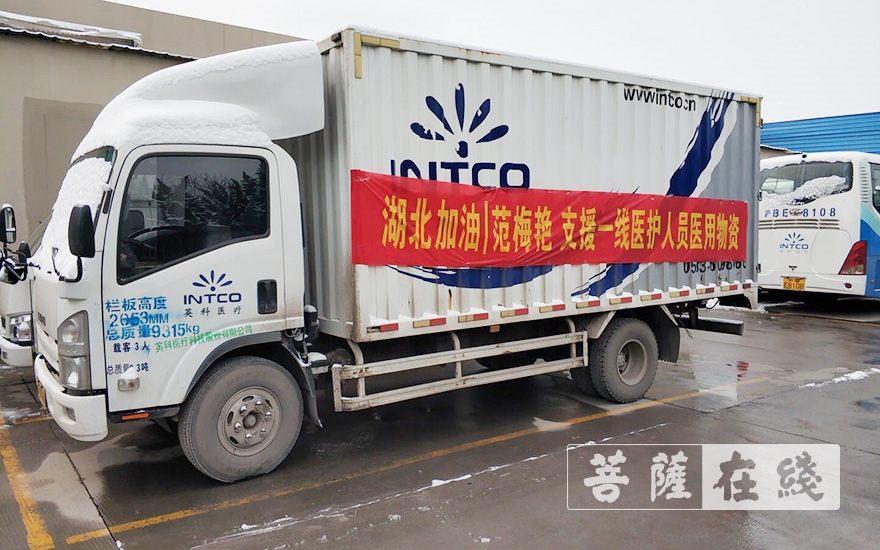 手套-范梅艳居士捐赠40万双医用检查手套支援一线医护人员