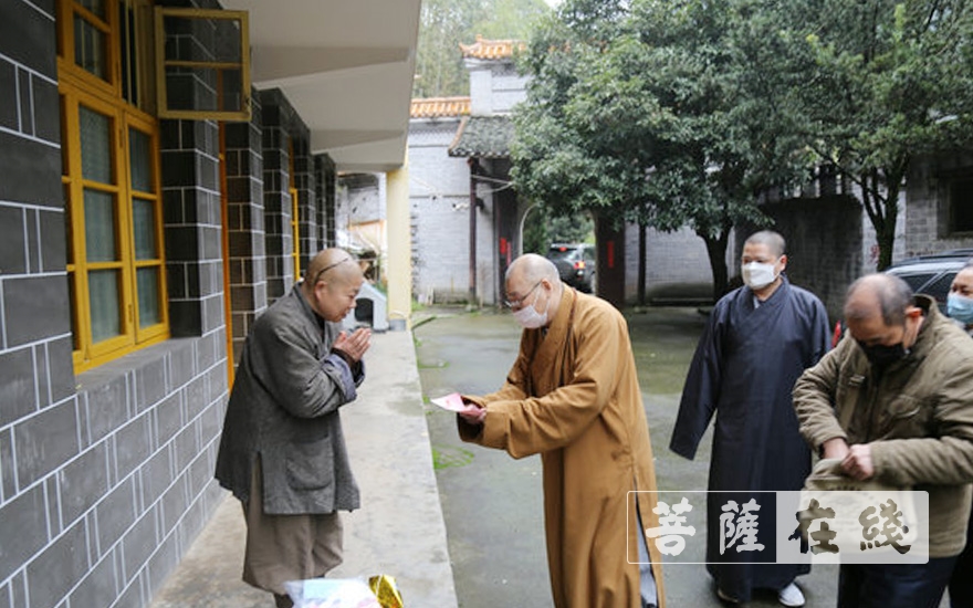 湖南省佛教协会启动偏远山区中小寺院抗疫慈济行