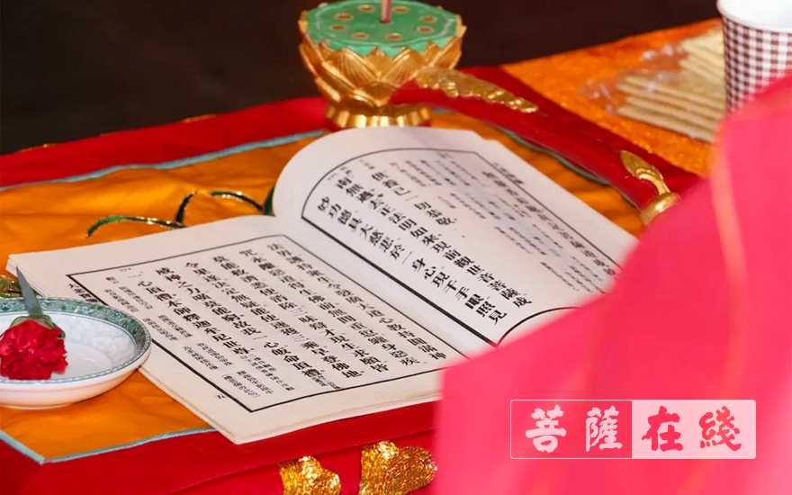 圣诞节-上海七宝教寺举行观音菩萨圣诞法会