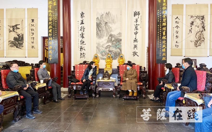 时政-江苏省安全生产第十一督导组第三小组前往金山江天禅寺视察