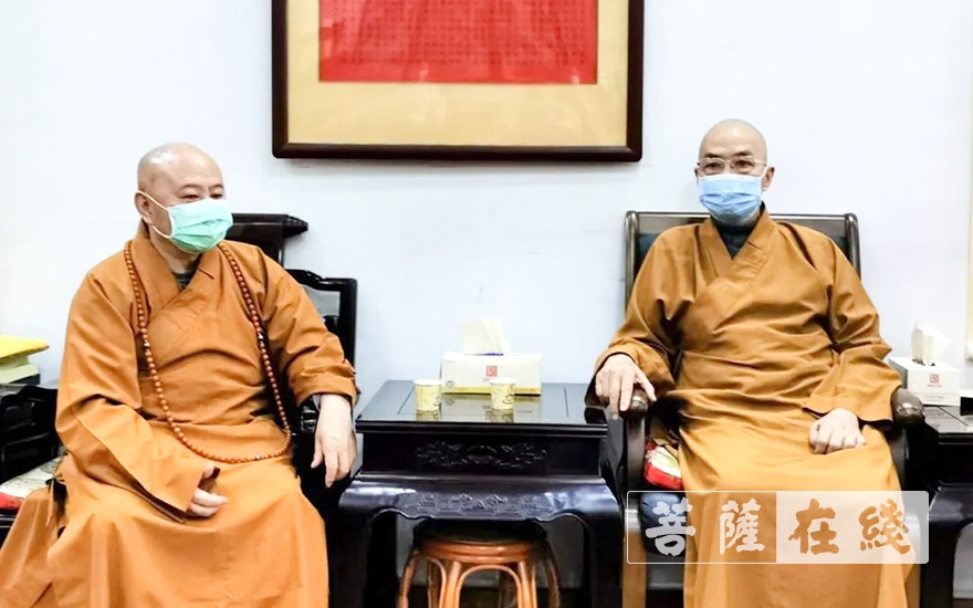 佛教-广东省佛教协会前往南华禅寺调研疫情防控调研