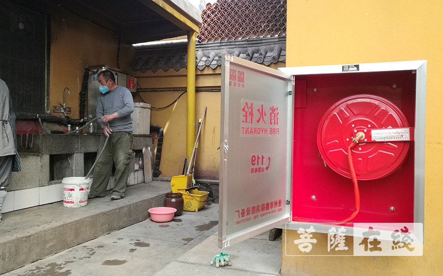 普照寺-徐州市泉山区普照寺多措并举开展清明节森林防火工作