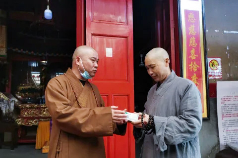 佛教-绍兴市越城区佛协领导班子深入宗教活动场所检查指导工作