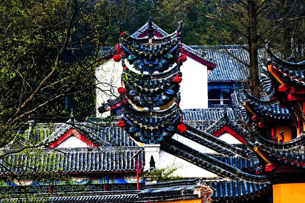 佛教-在湖北，想念寺院的这些日子，我们一起“云赏”春景