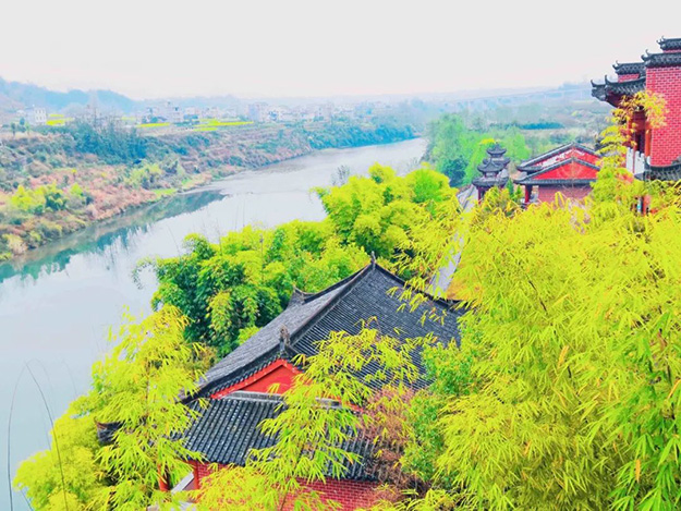 佛教-在湖北，想念寺院的这些日子，我们一起“云赏”春景