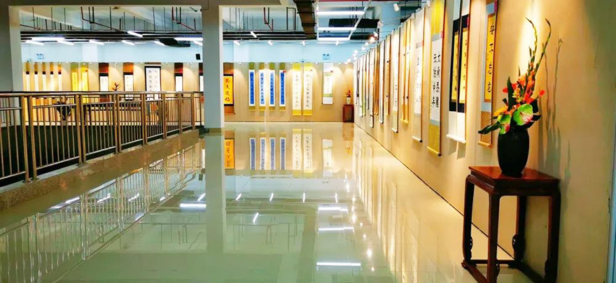 浙江佛学院举办“4·15全民国家安全教育日”主题书画展