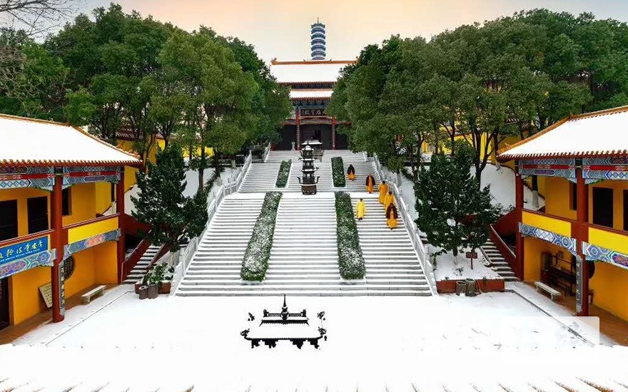 岳阳-岳阳圣安寺全体僧众进行新冠肺炎核酸检测
