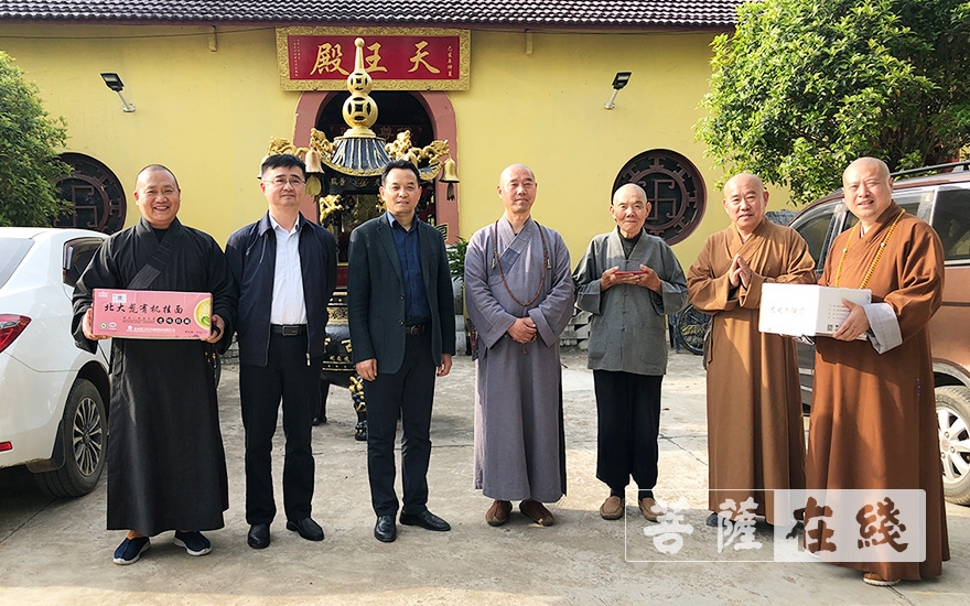 佛教-守望相助 共克时艰 安徽省佛教协会走访慰问部分偏远寺院