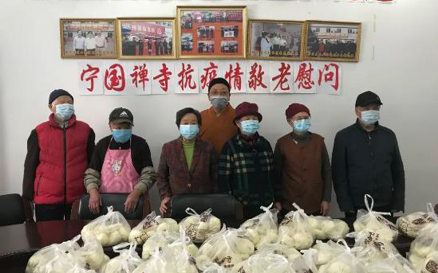 宁国-上海宁国禅寺素斋馆即将开放，首批素食结缘养老院