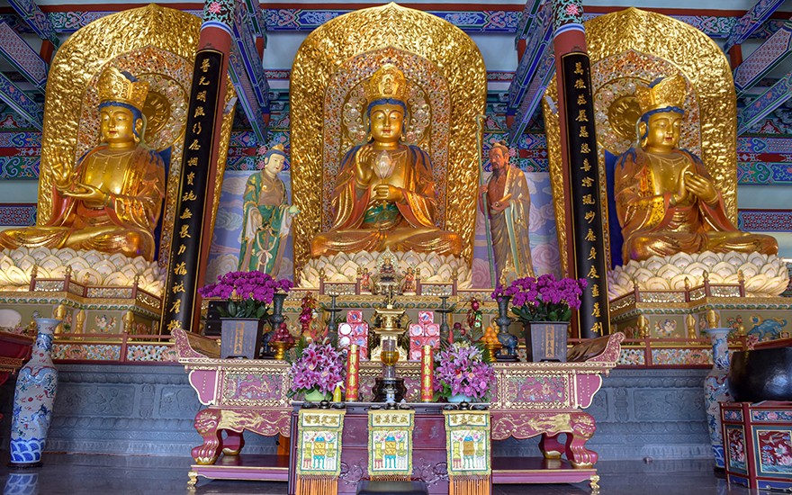 双暂停中的珠海普陀寺圣境