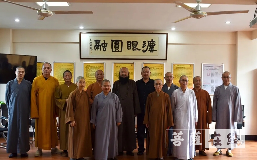 佛教-普法法师一行赴三明、龙岩开展教内帮扶活动