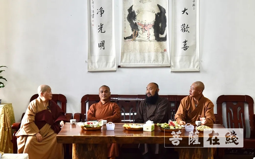 佛教-普法法师一行赴三明、龙岩开展教内帮扶活动