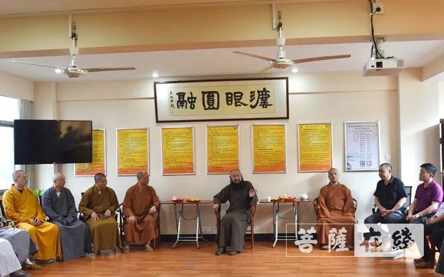 佛教-普法法师一行赴三明、龙岩开展教内帮扶活动