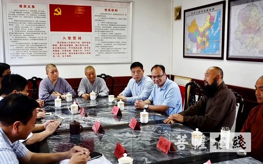 佛教-普法法师一行赴三明、龙岩开展教内帮扶活动