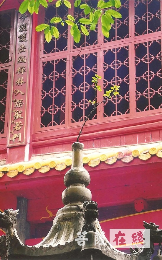 佛教-赣州寿量古寺毗卢殿竖柱圆满