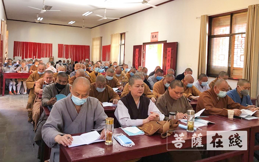 佛教-桐城市佛教界召开学习贯彻《安徽省宗教事务事务条例》会议