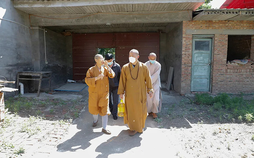 佛教-河北省佛教协会帮扶慰问部分困难寺院
