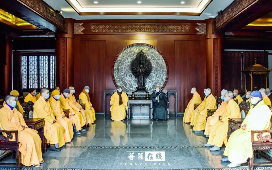 摄影-关门闭寺百余天,各大寺院僧众实修生活集锦 摄影-关门闭寺百余天,各大寺院僧众实修生活集锦