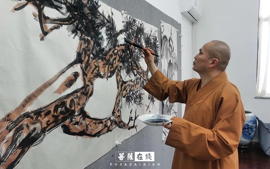 摄影-关门闭寺百余天,各大寺院僧众实修生活集锦 摄影-关门闭寺百余天,各大寺院僧众实修生活集锦
