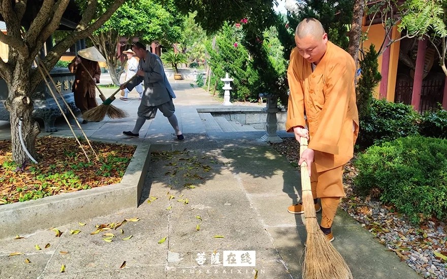 摄影-关门闭寺百余天,各大寺院僧众实修生活集锦 摄影-关门闭寺百余天,各大寺院僧众实修生活集锦