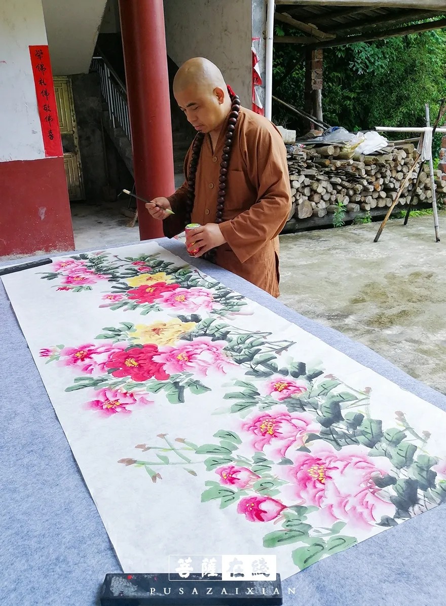 摄影-关门闭寺百余天,各大寺院僧众实修生活集锦 摄影-关门闭寺百余天,各大寺院僧众实修生活集锦
