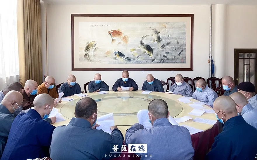 摄影-关门闭寺百余天,各大寺院僧众实修生活集锦 摄影-关门闭寺百余天,各大寺院僧众实修生活集锦