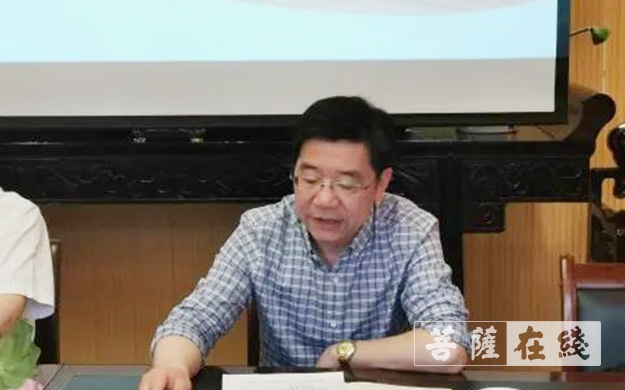 佛教-绍兴越城区佛教协会四届一次常务理事（扩大）会议在龙华古寺召开