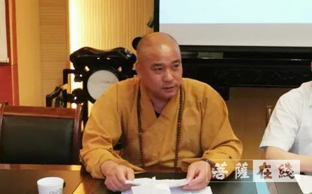 佛教-绍兴越城区佛教协会四届一次常务理事（扩大）会议在龙华古寺召开